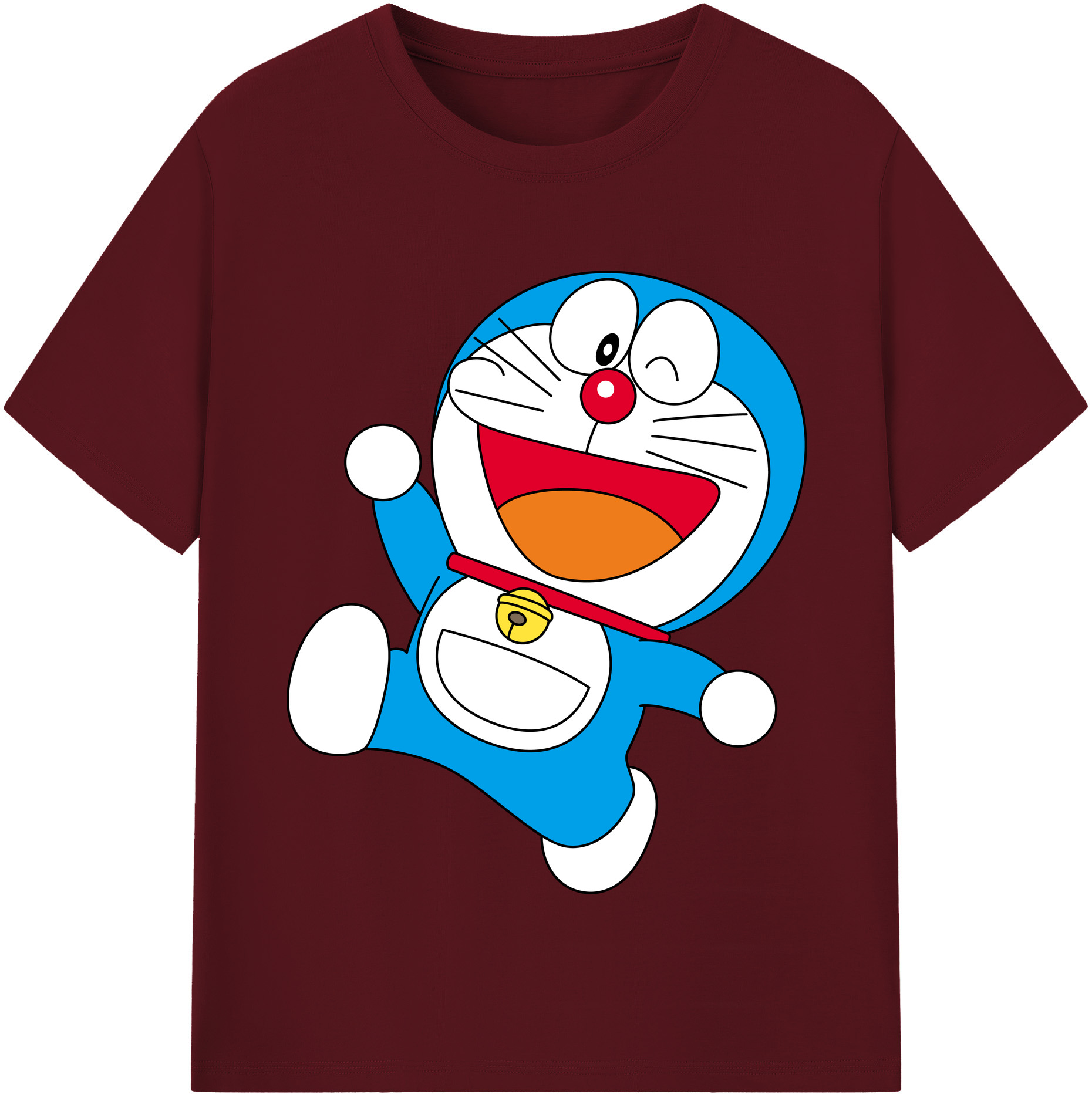 （画像用） ドラえもん Doraemon 綿100％半袖Tシャツ（フロントプリント）